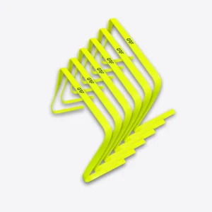 Hurdles 6" -  Set of 6 Flat hurdles