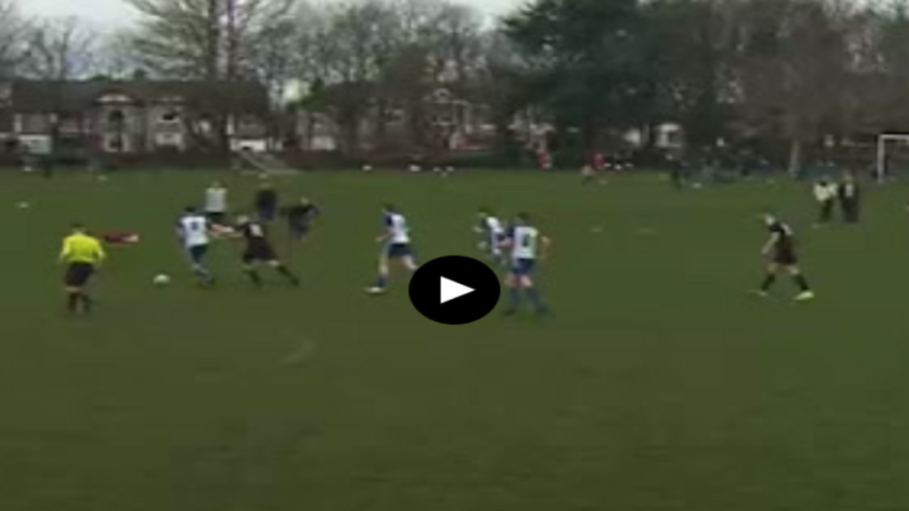 Sometimes it just sits perfect on the volley, watch this….