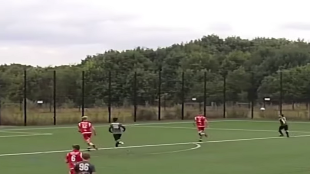 Some volleys are just destined for goal