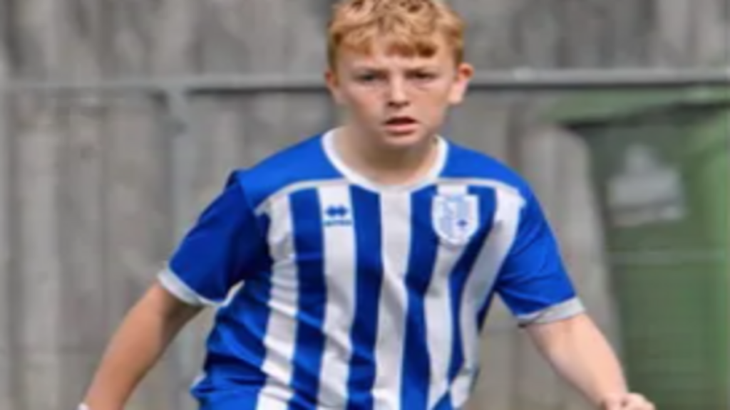 U13 RONNIE WRAITH STRUCK BY LIGHTNING DURING A MATCH RETURNS TO PITCH 146 DAYS LATER!!!