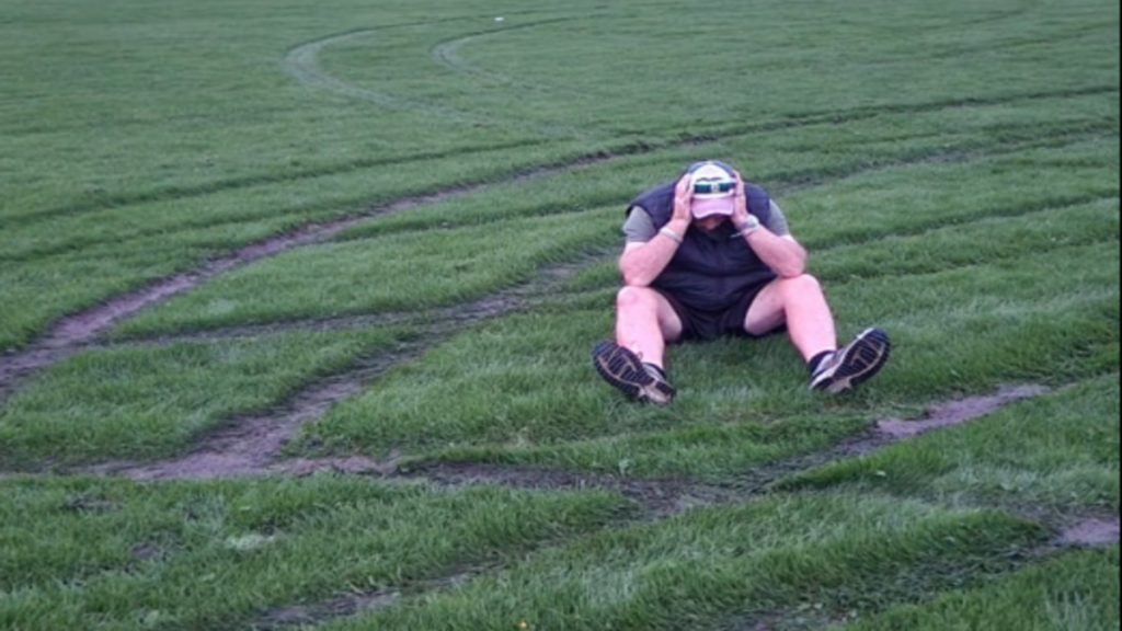 CHAIRMAN IN DESPAIR AS PITCHES ARE DESTROYED AND EQUIPMENT STOLEN