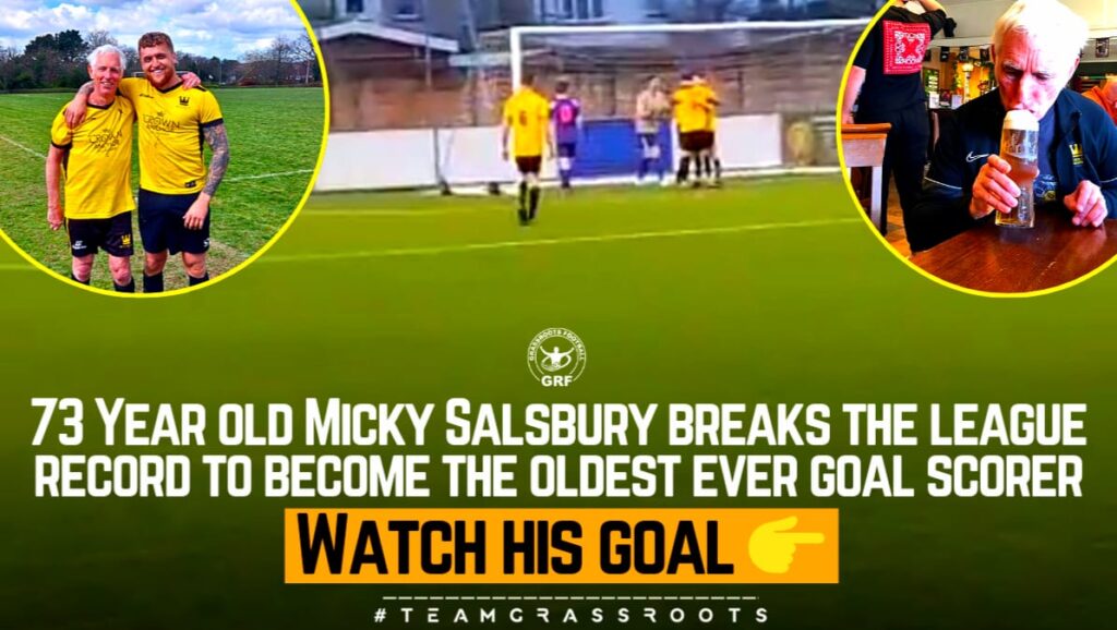 73 YR OLD SETS LEAGUE RECORD FOR BEING THE OLDEST GOALSCORER